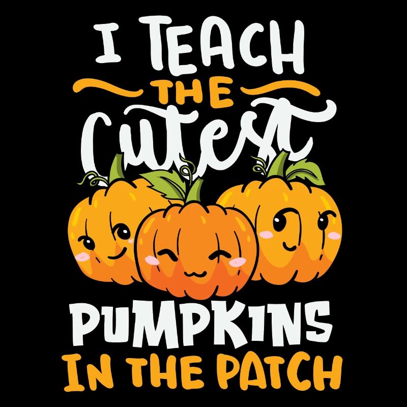 J’enseigne les citrouilles les plus mignonnes dans le patch