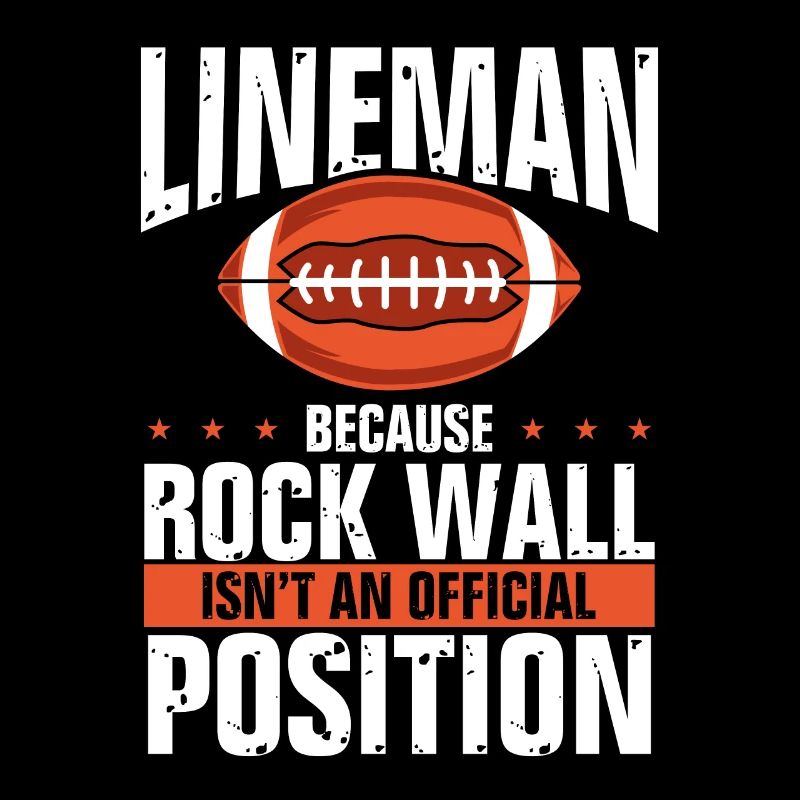 Lineman rock face position