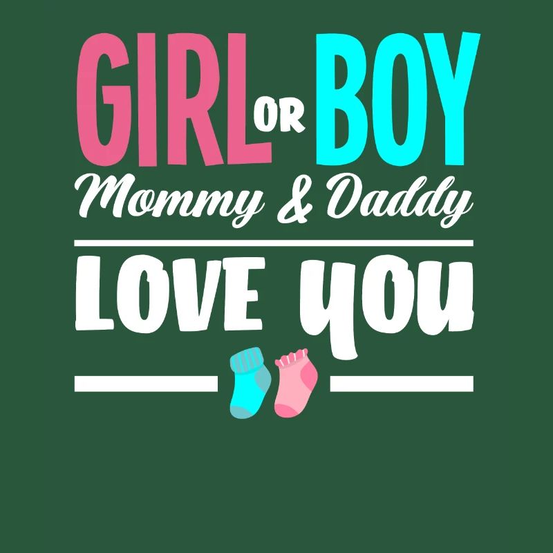 Mädchen Oder Junge Mama Und Papa Lieben Dich