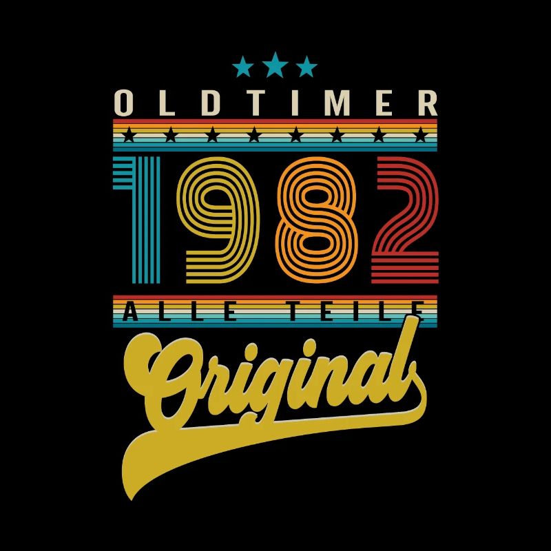Oldtimer 1982 birthday