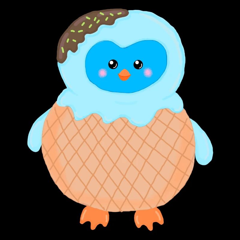 pingu de crème glacée