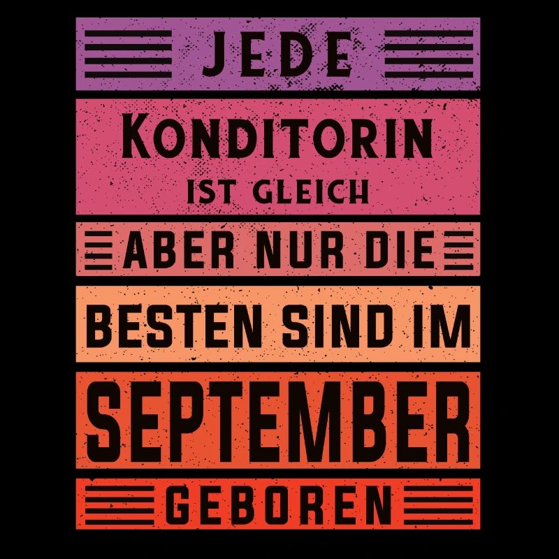 Bäcker Geburtstag September geboren Konditorin