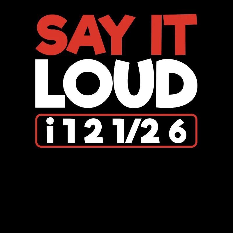Say it according to math