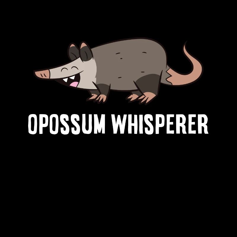 Opossums Tierisch Lustig Opossumflüsterer