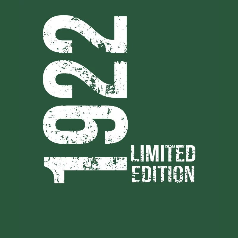 Edition Limitée De 1922
