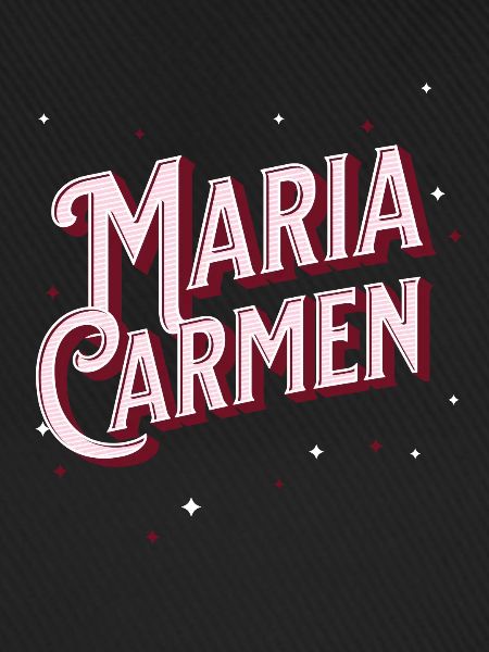 Maria Carmen name personalized