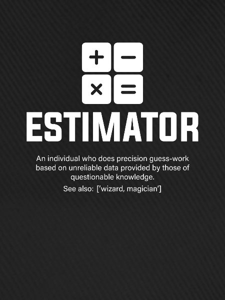estimator definition, estimator