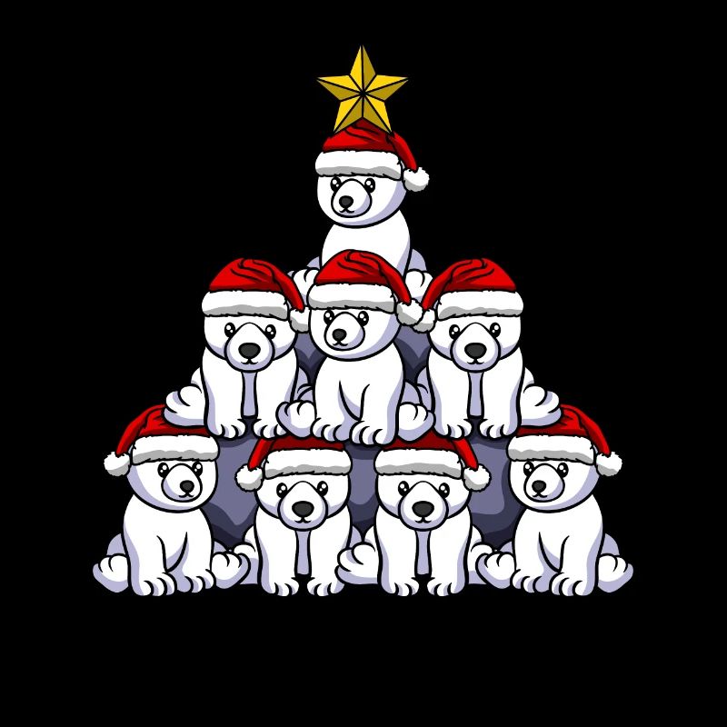 Polar Bear Christmas Tree