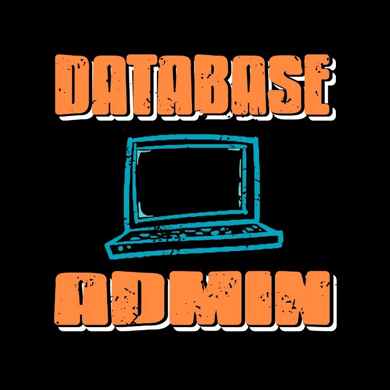 DATABASE Admin Retro Vintage Cool Designs T-Shirt