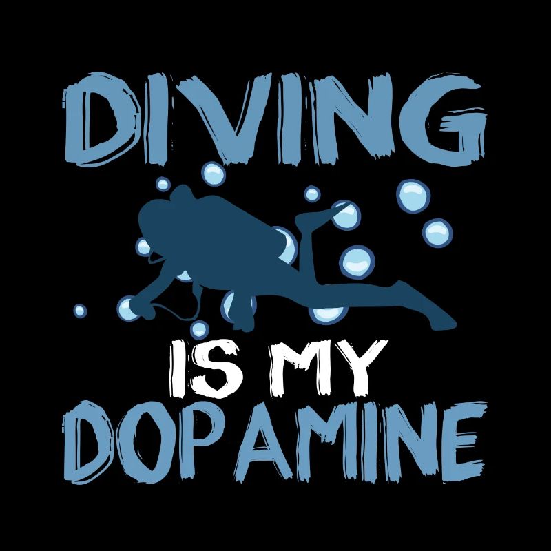 Diving is my dopamine diver under