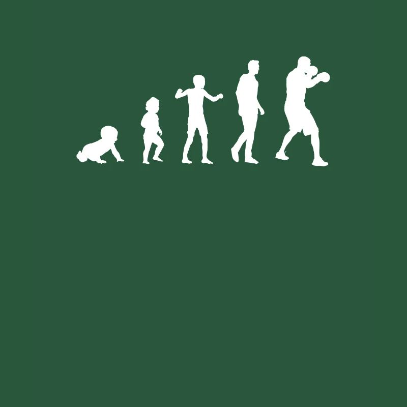evolution boxing man humor boxer humorvoll