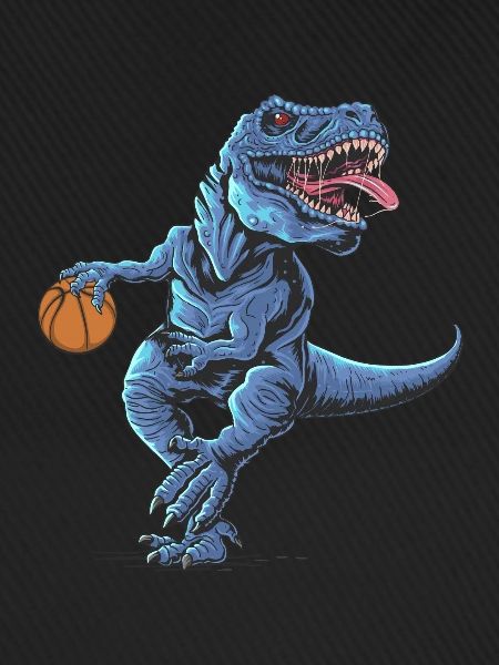 Basketball t-rex