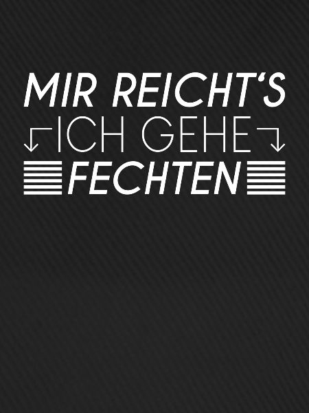 Fechten Spruch