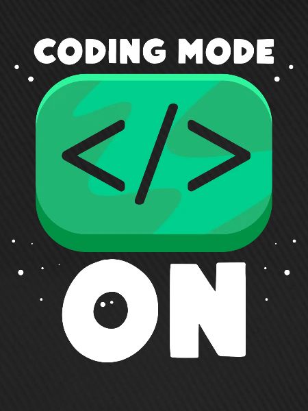 Programmiermodus Ein Programmierer Coding Coder