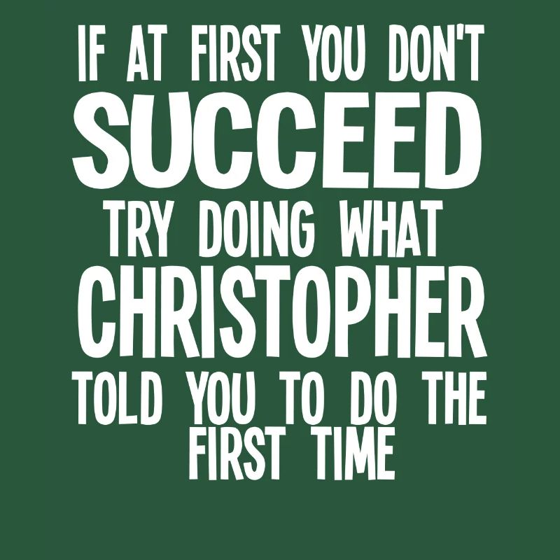 Vorname Christopher Name Christopher Geschenk