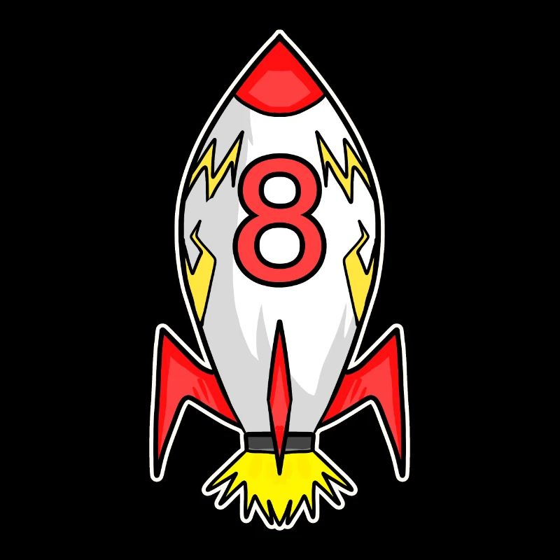 Rocket Boy 8th Birthday