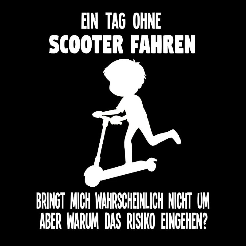 Scooter Roller Scooter-Fahrer Geschenk