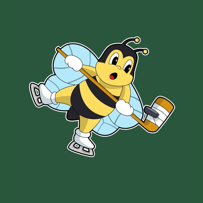 Biene Eishockey Eishockeyschläger
