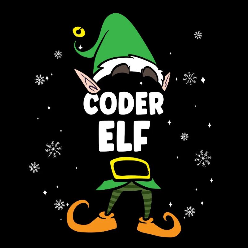 Coder Elf Partnerlook Weihnachten