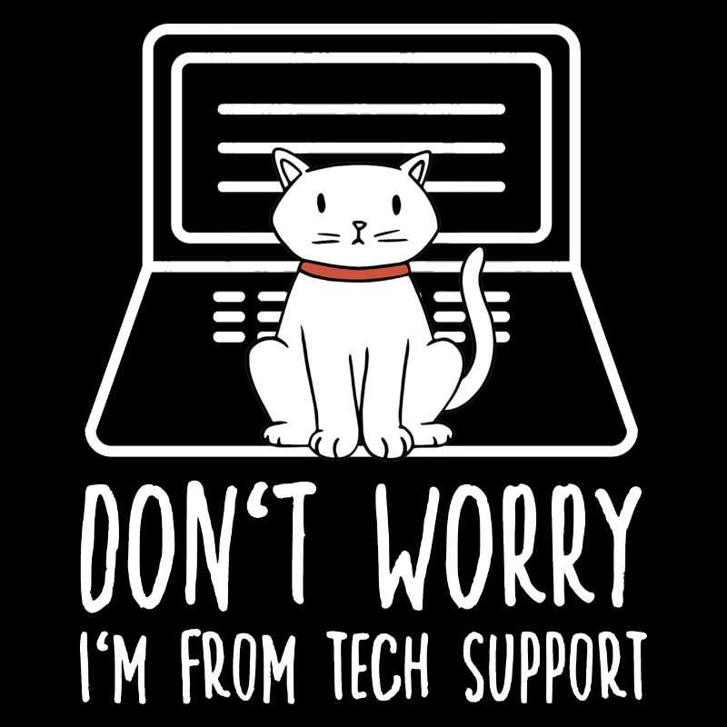IT Cat Computer Scientist Motif for Cat Owners