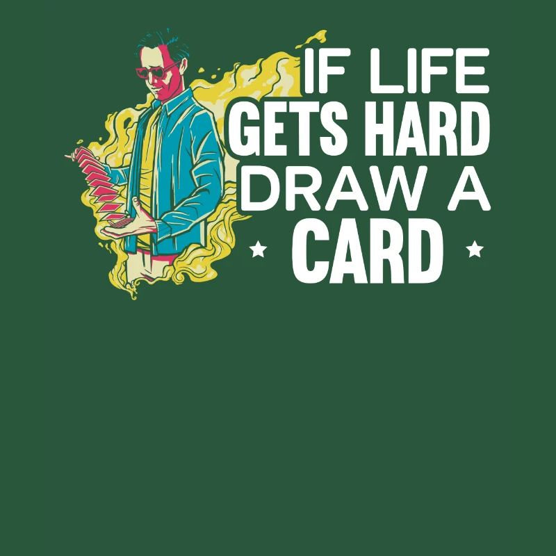 Si la vie devient difficile Tirage au sort Un jeu de cartes à collectionner
