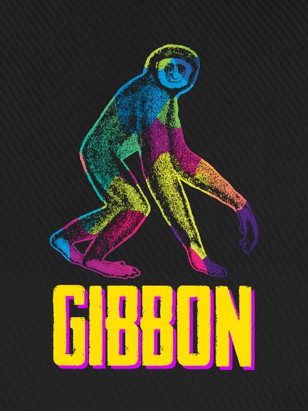 Gibbon Affe