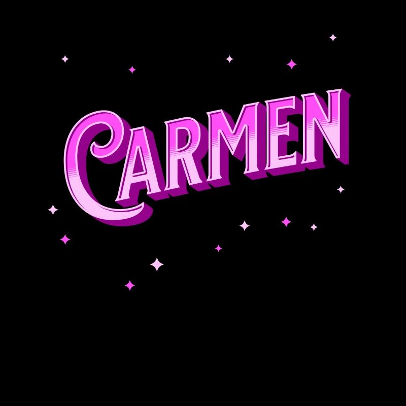 Carmen name personalized