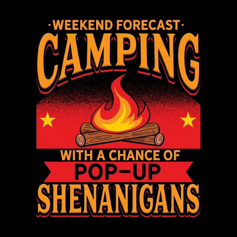 Pop-up Camper Shenanigans Fun Camping