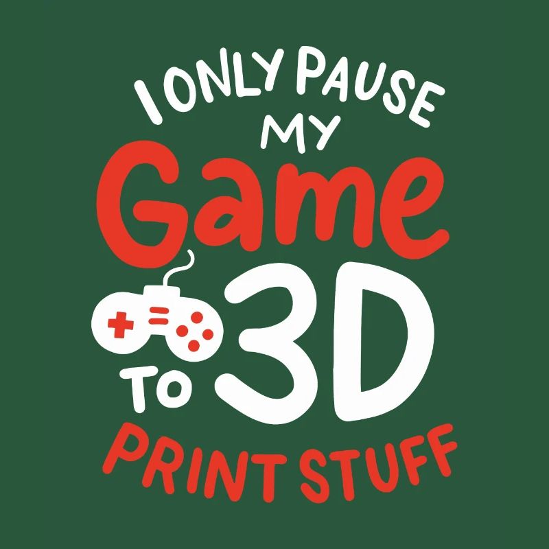 I'm pausing my game to 3D print stuff