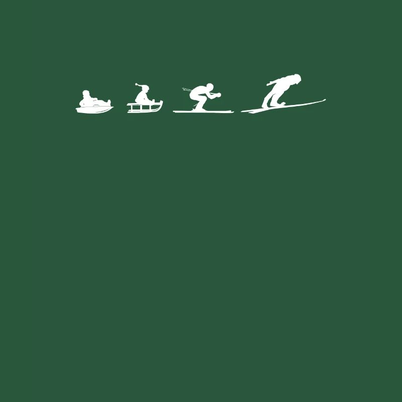 Evolution Sledge Ski Jumping Ski Flies Funny