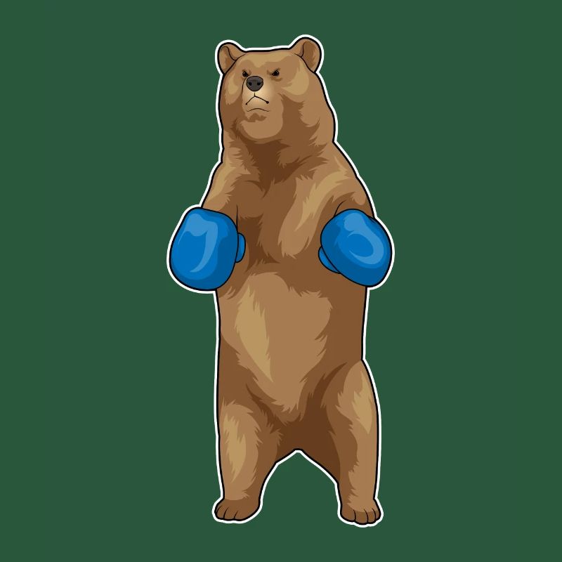 Bär Boxer Boxhandschuhe