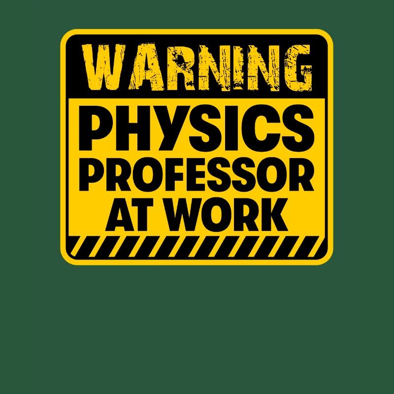 Physics Professor at work