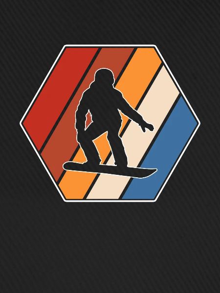 Snowboarding Retro