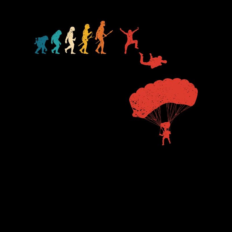 Skydiving Human Evolution