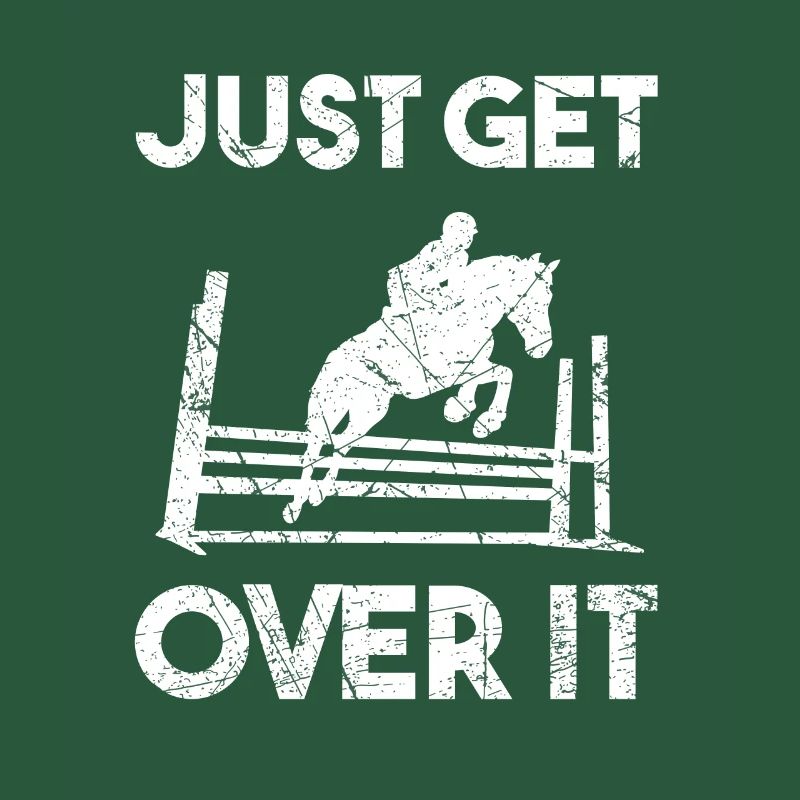 Just Get Over It Cavalier de saut d’obstacles