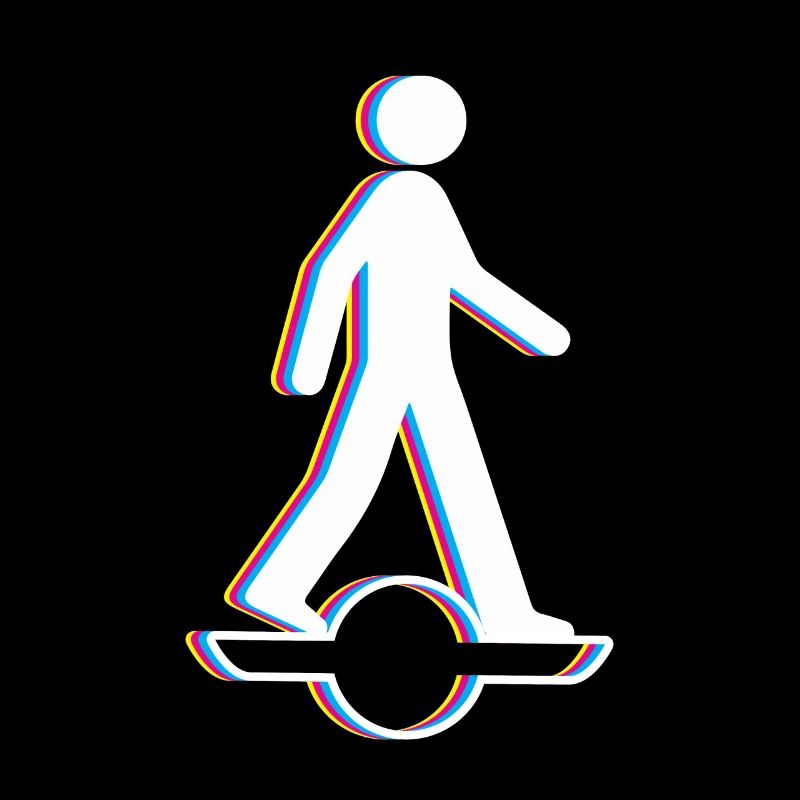Stick Figure Onewheel Shirt Gift