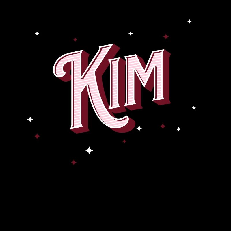 Personalized Kim name