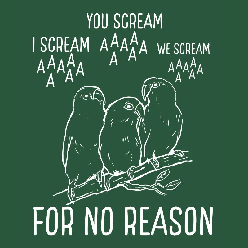 Papageienschrei Oder Kein Grund