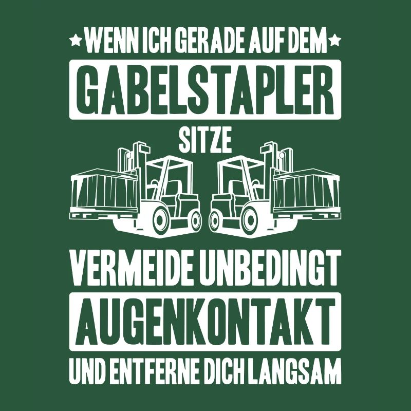 Staplerfahrer Gabelstaplerfahrer Forklift Operator