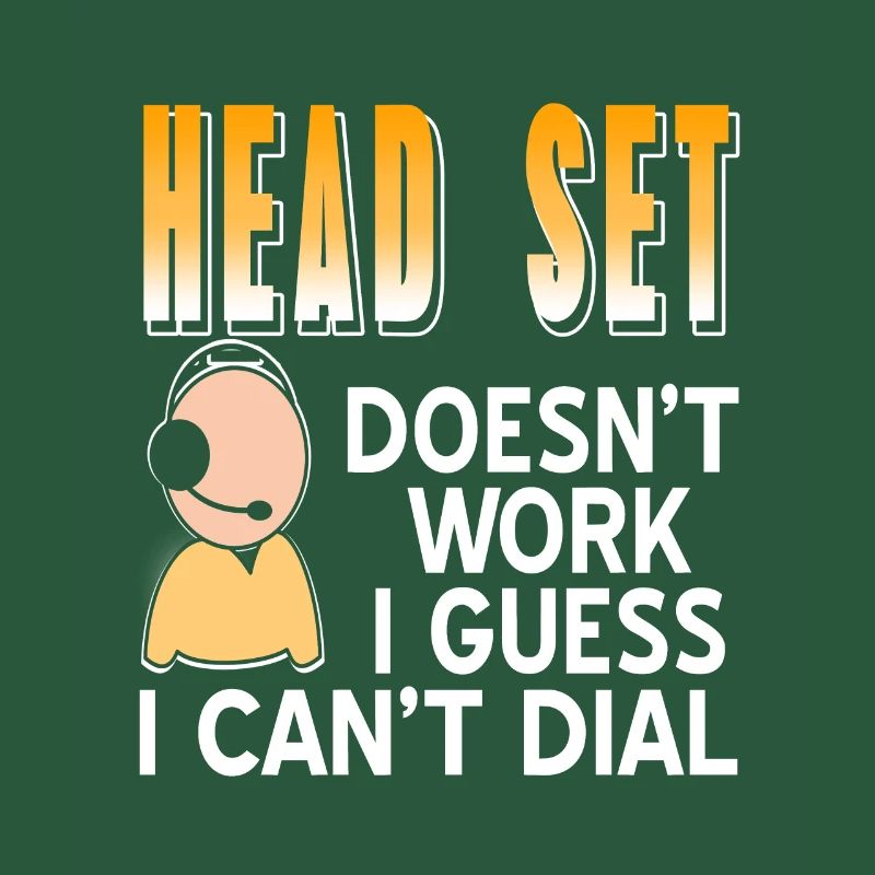 Head Set Doesn't Work I Guess I Can't Dial Funny
