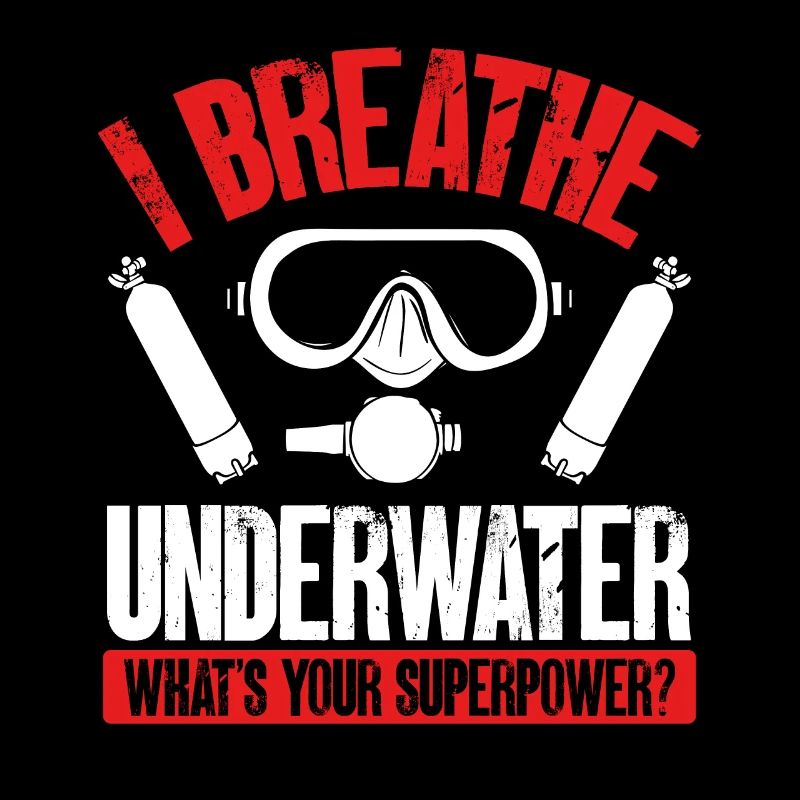 I underwater