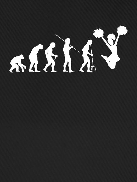 Evolution Cheerleader Shirt Gift