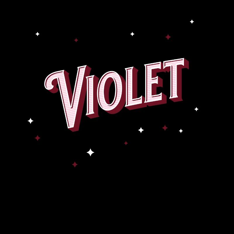 Violet name personalized