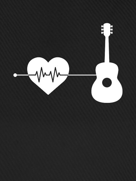 Guitar heartbeat