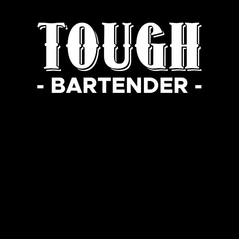 Tough Bartender Shirt Geschenk