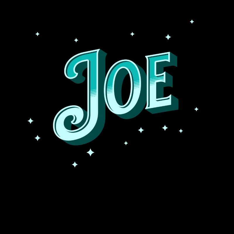 Joe name personalized
