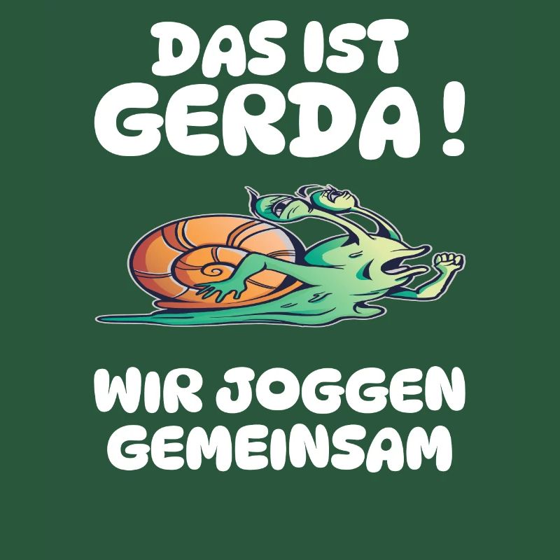 Das ist Gerda Wir Joggen gemeinsam Langsame