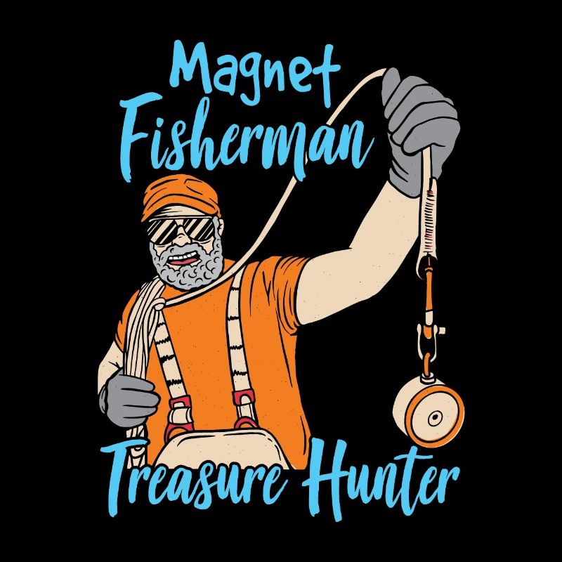 Magnetfischer Schatzsucher Magnet Magnetfischen