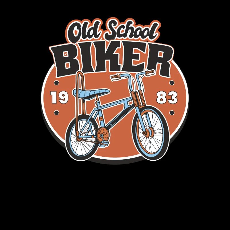 Old School Biker 1983. 40e anniversaire