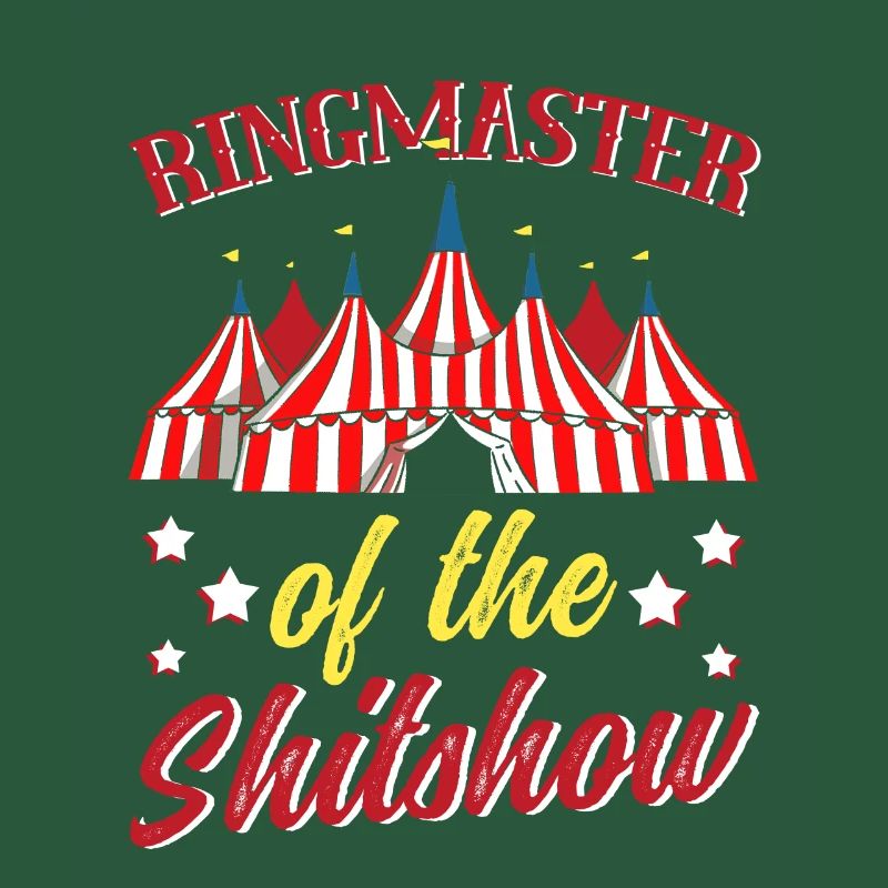 Accessoires de fête de cirque - Ringmaster of Shit